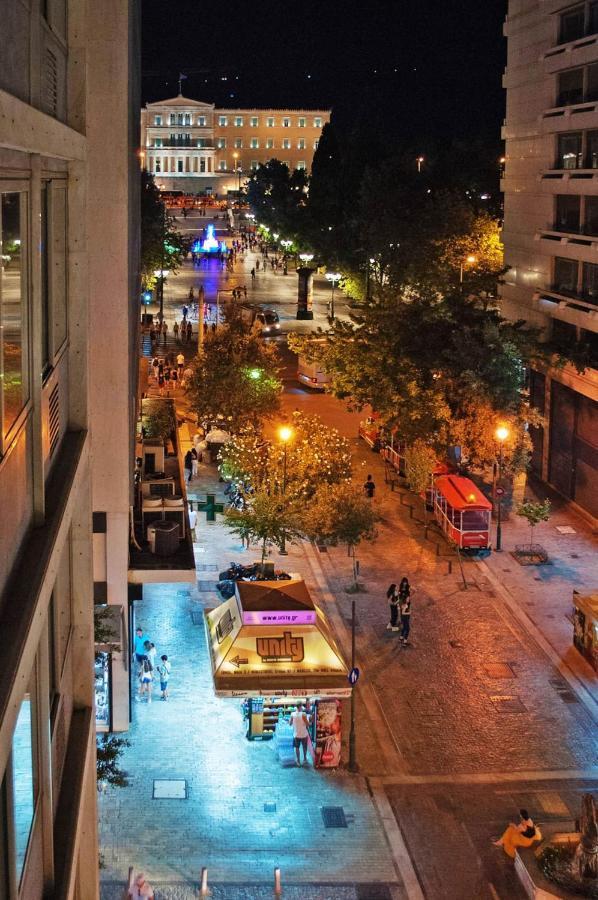 Syntagma Spotlight Residence Aten Exteriör bild